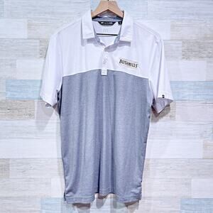 Bushmills Irish Whiskey Travis Mathew Pique Performance Golf Polo Mens Large